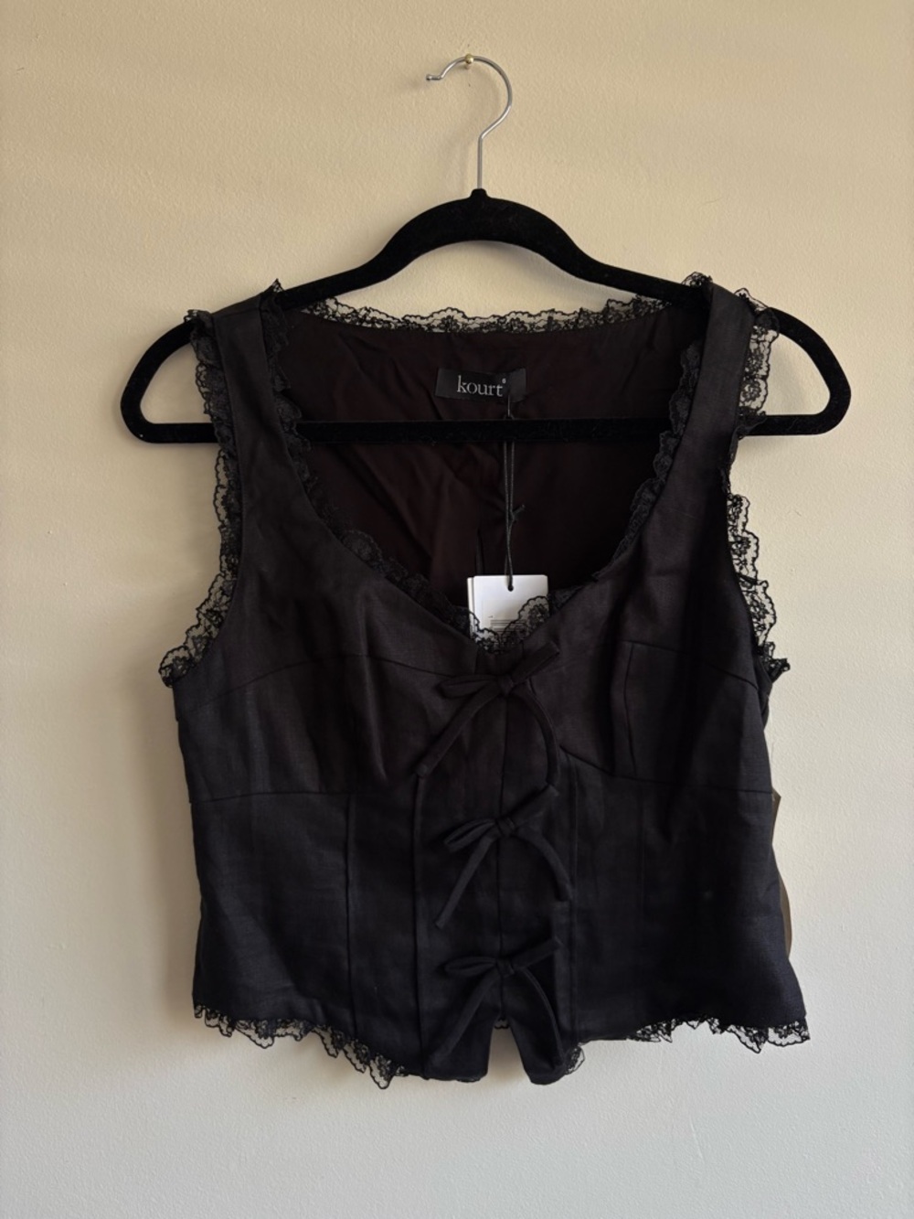 Kourt Giogia Linen Top - Picture 4 of 6